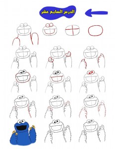 كيفية رسم كعكي