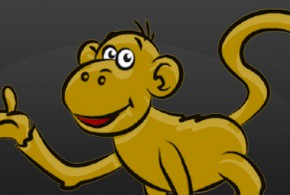 رسومات للتلوين قرد للتلوين