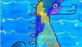 تعلم رسم فرس البحر