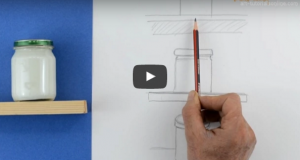 تقسيم الورقة أو اللوحة بشكل أفقي أو عامودي