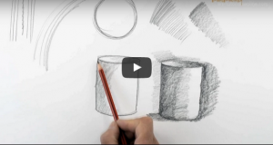 كيفية مسك القلم والتظليل