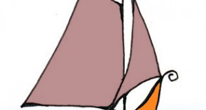 تعلم رسم قارب في البحر