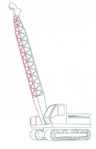 تعلم الرسم - تعلم رسم حفارة آبار