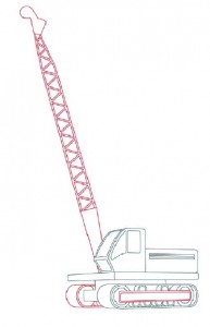 تعلم الرسم - تعلم رسم حفارة آبار