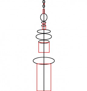 تعليم رسم مئذنة مسجد خطوة بخطوة