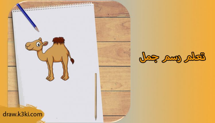 تعلم رسم جمل خطوة بخطوة