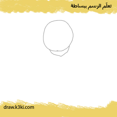 رسم فتاة أنيمي لطيفة ورائعة