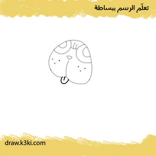 رسم كلب انيمي خطوه بخطوه