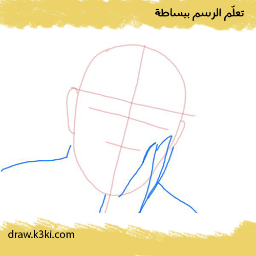 خطوات رسم شون كونري