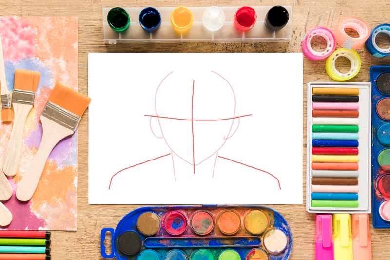 كيفية-رسم ستاز تشارلي خطوه بخطوه
